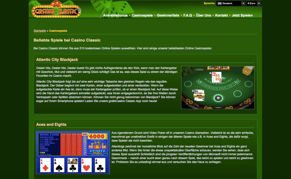 Eurogrand online casino erfahrungen